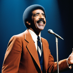 Richard Pryor 코미디 혁명가 - Richard Pryor on Stage**

"A professional photograph of Richard Pryor on stage during a stand-up per...